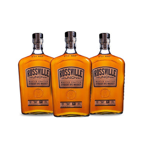 [BUY] Rossville Union Master Crafted | Straight Rye Whiskey (3) Bottle Bundle at CaskCartel.com