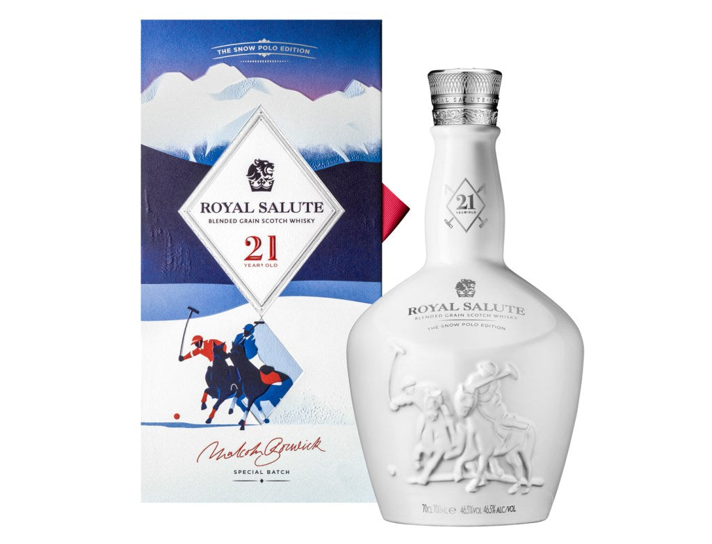 BUY] Chivas Regal Royal Salute Snow Polo Edition 21 Year Old 