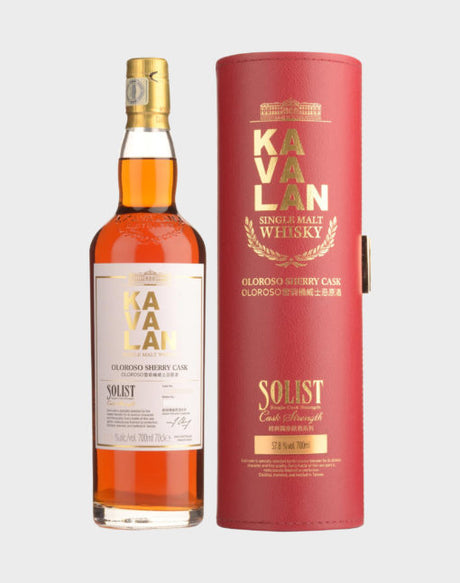 Kavalan Solist Oloroso Sherry Single Cask Strength Whisky | 700ML at CaskCartel.com