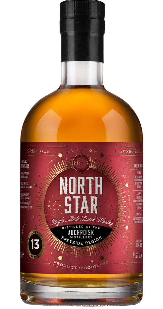 North Star Spirits Auchroisk 13 Year Old Single Malt Scotch Whisky