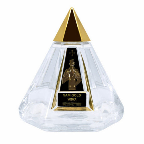 Sam GOld Pyramid Amberstone Vodka at CaskCartel.com