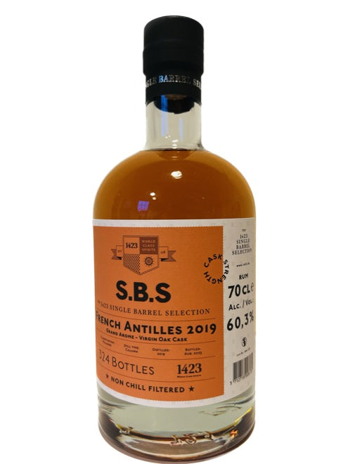 SBS French Antilles 2019 4 Year Old Rum | 700ML