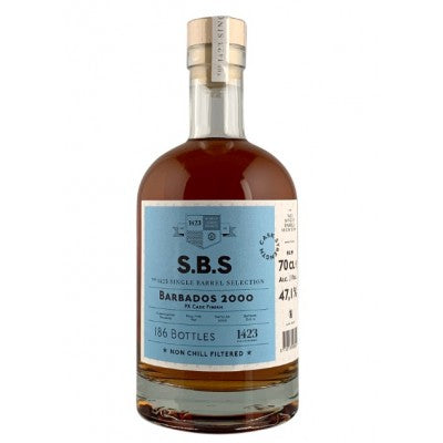 S.B.S. Barbados 2000 PX Cask Finish Rum | 700ML