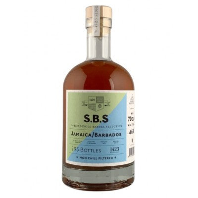S.B.S. Jamaica/Barbados (Proof 92) Rum | 700ML