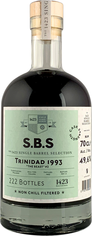 S.B.S. Trinidad 1993 The Best # 2 Rum | 700ML at CaskCartel.com