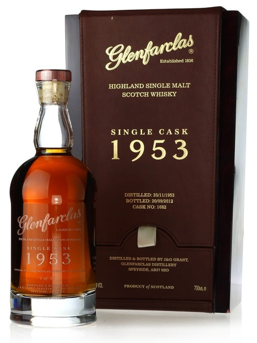 Glenfarclas 1953 Speyside Single Malt Scotch Whisky - CaskCartel.com