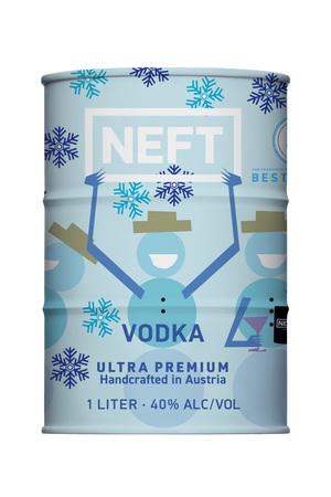 Neft Ultra Premium Holiday Barrel Vodka | 1L at CaskCartel.com