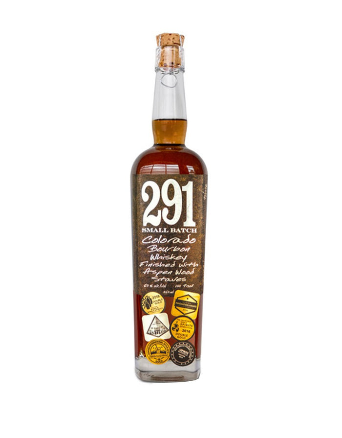 291 Colorado Finished with Aspen Wood Staves, Small Batch Bourbon Whiskey