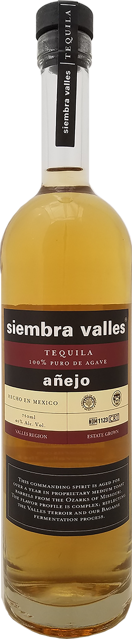 Siembra Valles Anejo Tequila