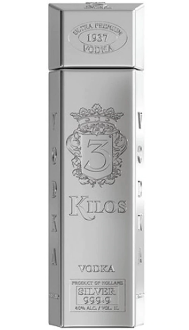 3 Kilos Silver Gluten Free Vodka at CaskCartel.com