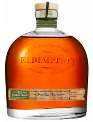 Redemption 10 Year Barrel Proof High Rye Bourbon Whiskey - CaskCartel.com