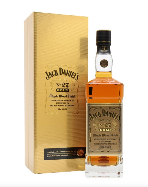 BUY] Jack Daniel's No 27 Gold Maple Wood Finish Whiskey at CaskCartel.com