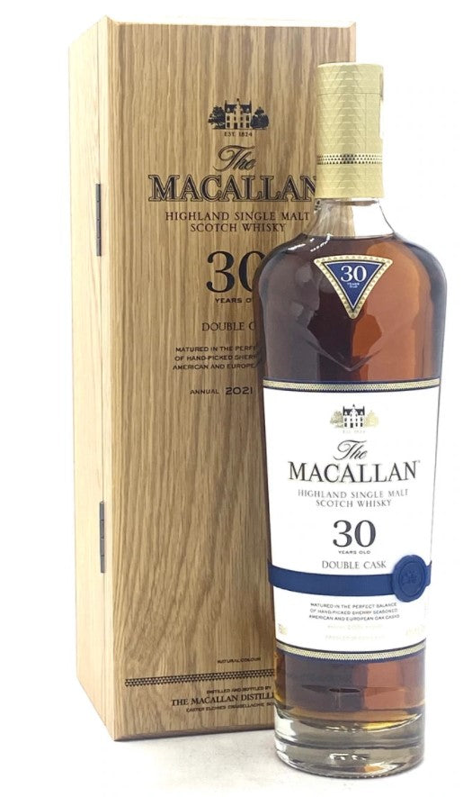 The Macallan 30 Year Old Double Cask Highland Single Malt Scotch Whiskey