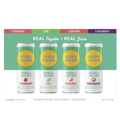 High Noon - Tequila Seltzer Variety 8 Pack (8 pack 355ml cans) at CaskCartel.com 2
