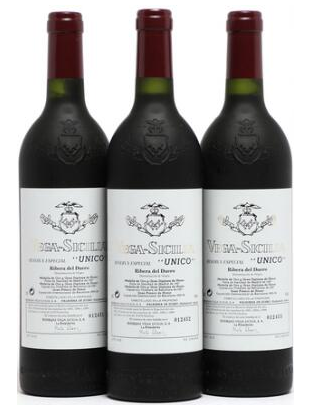 1999 | Vega Silicilia | Unico Reserve Especial 3-pk OWC 1991, 1994 y at CaskCartel.com 2