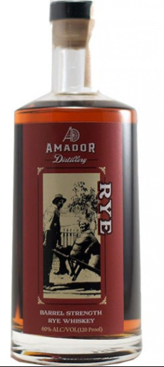Amador Barrel Strength Rye Whiskey