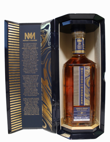 Method & Madness 31 Year Old Single Cask #22148 Single Grain Irish Whiskey at CaskCartel.com