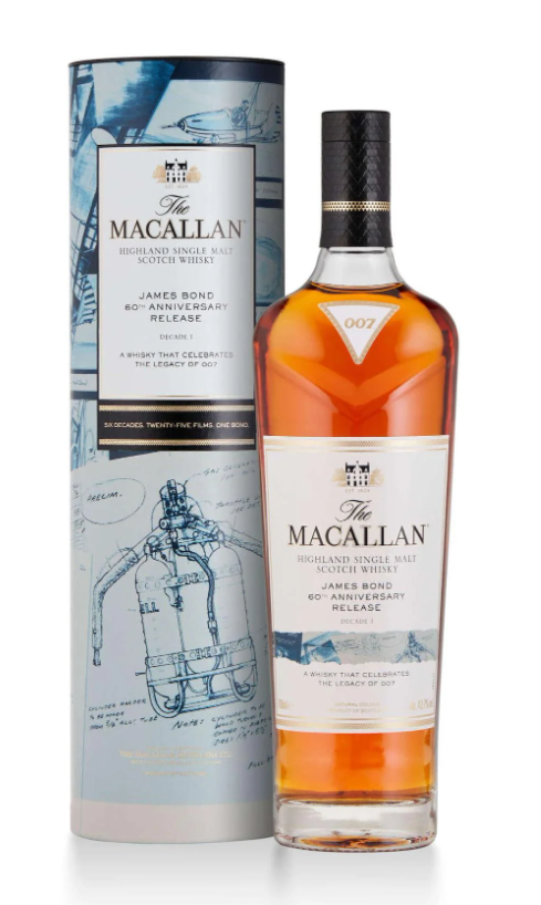 Macallan James Bond Series 60th Anniversary Decade I Highland Single Malt Scotch Whisky at CaskCartel.com