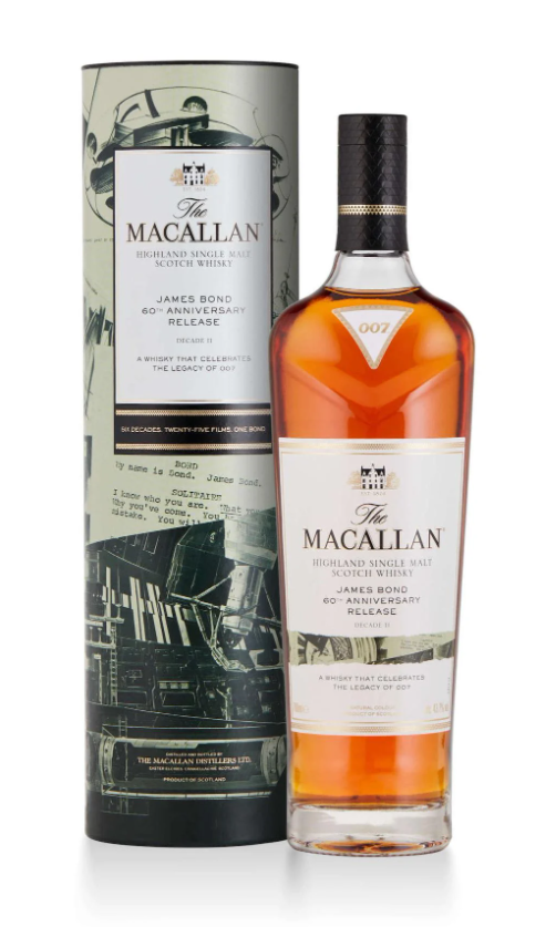 Macallan James Bond Series 60th Anniversary Decade II Highland Single Malt Scotch Whisky at CaskCartel.com