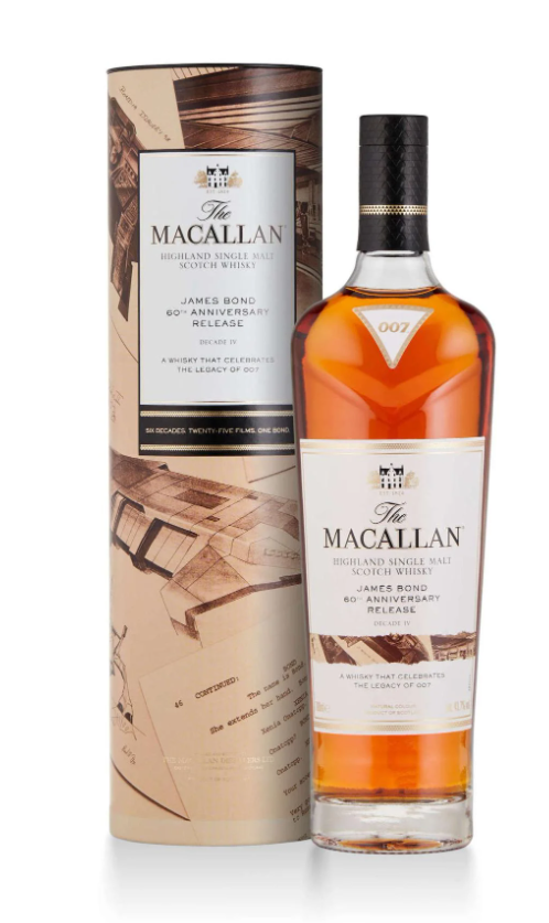 Macallan James Bond Series 60th Anniversary Decade IV Highland Single Malt Scotch Whisky at CaskCartel.com