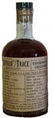 Buffalo Trace Experimental Collection | 19 Year Old Giant French Oak Barrel (1 of 2)