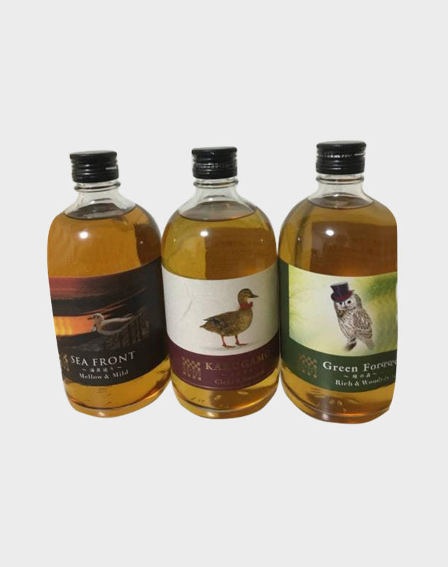 Sea Front, Karugamo and Green Forest Whisky Set (3) | 500ML
