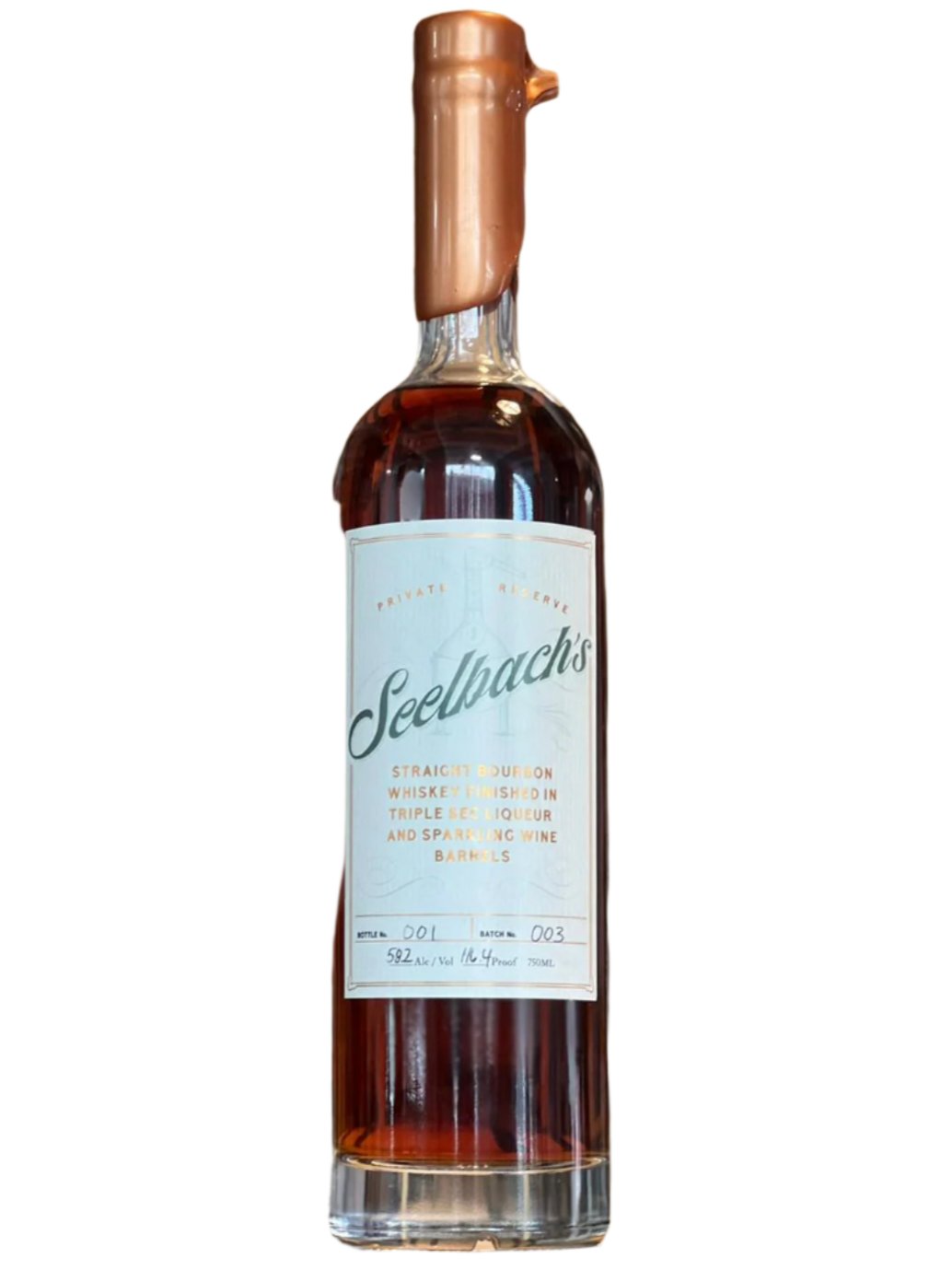 Seelbach’s Private Reserve Bourbon Finished in Triple Sec & Sparkling Wine Casks at CaskCartel.com