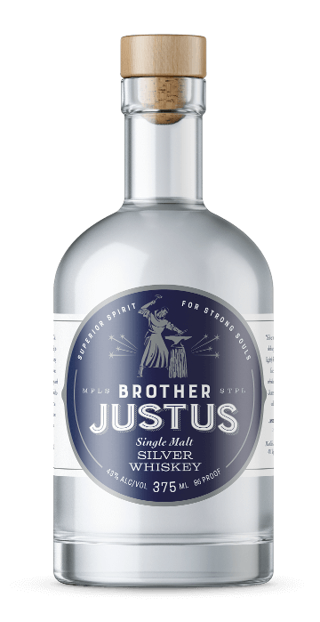 Brother Justus Single Malt Silver Whiskey - CaskCartel.com