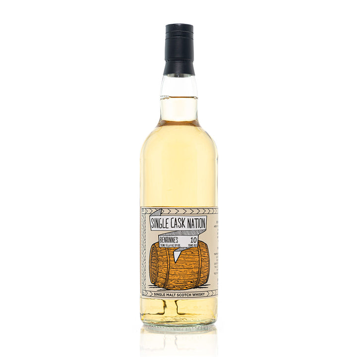 Single Cask Nation Benrinnes 10 Year Old Single Malt Scotch Whisky at CaskCartel.com