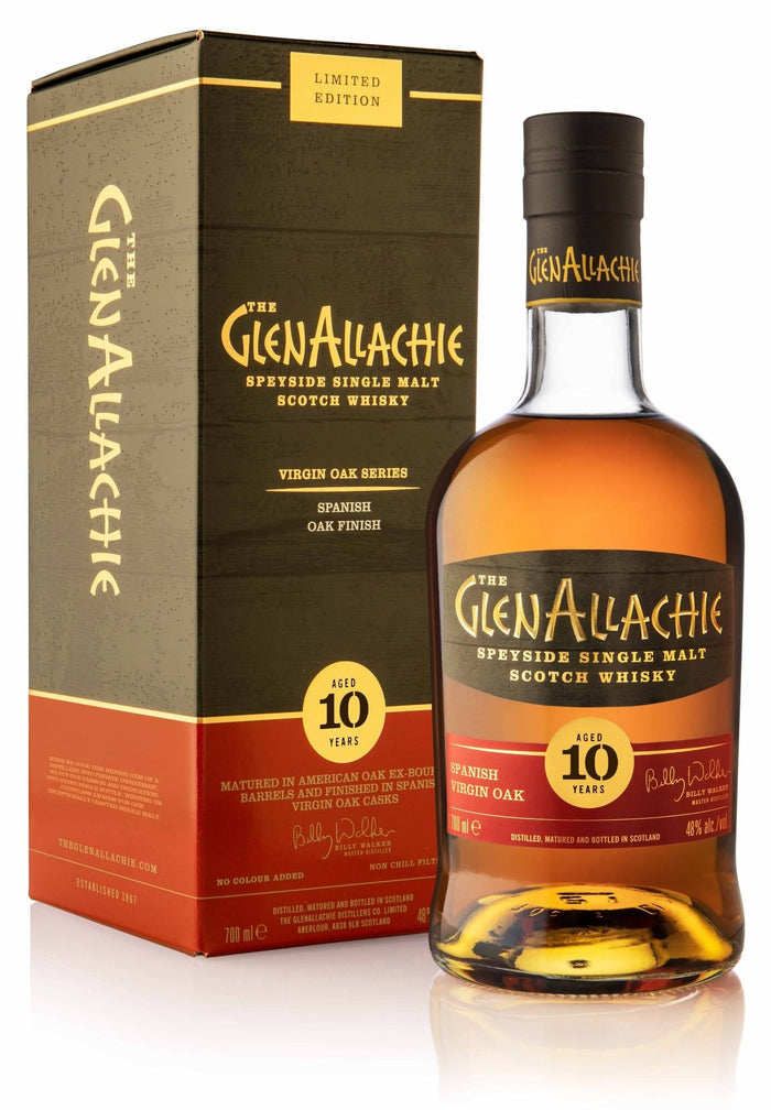 GlenAllachie 10 year old Spanish Virgin Oak Scotch Whisky | 700ML