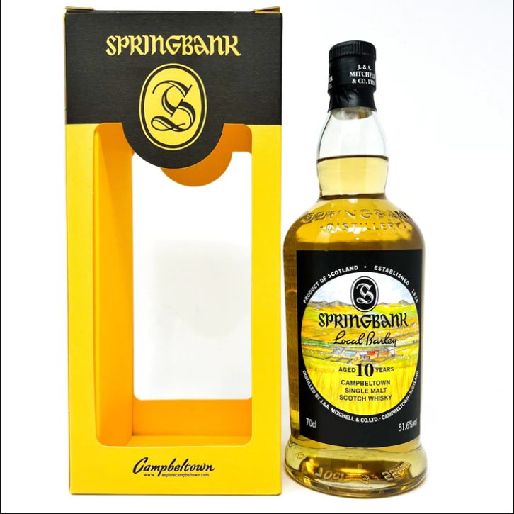 Springbank 10 Year Old Local Barley 2011 Vintage 70cl, 57.3% ABV At CaskCartel.com
