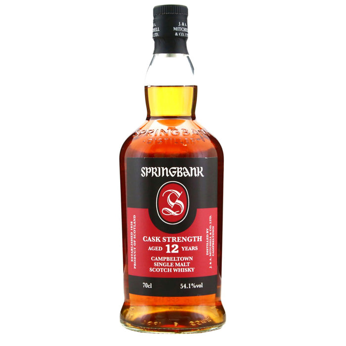 Springbank Cask Strength Batch 24 12 Year Old Whisky | 700ML
