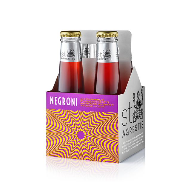 St. Agrestis Negroni Cocktail | 4x100ML at CaskCartel.com