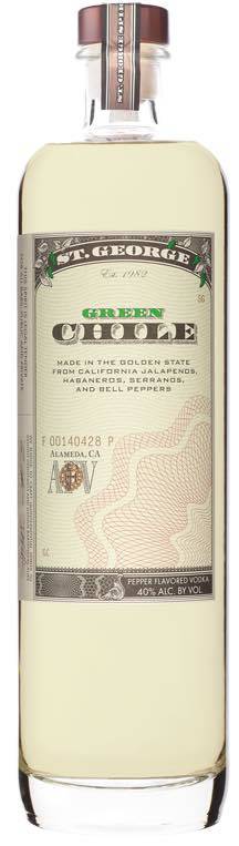 St. George Green Chile Vodka - CaskCartel.com