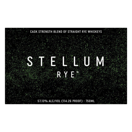 Stellum Cask Strength Rye Black Whiskey  at CaskCartel.com