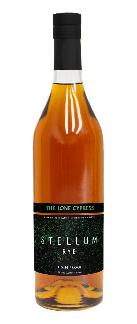 Stellum Black The Lone Cypress Rye Whiskey at CaskCartel.com