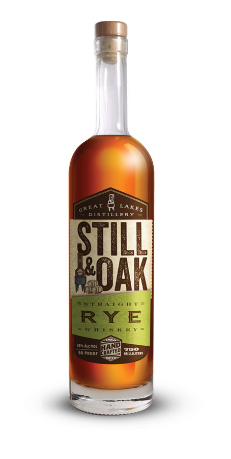 Great Lakes Still & Oak Straight Rye Whiskey