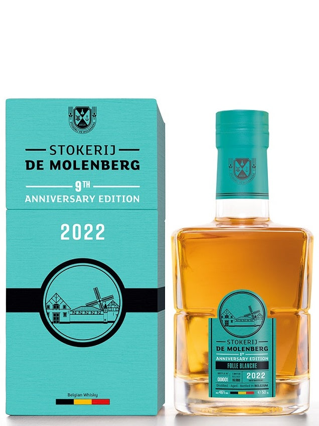 Stokerij De Molenberg (Gouden Carolus) Folle Blanche 9th Anniversary Edition Belgium Whisky | 700ML at CaskCartel.com