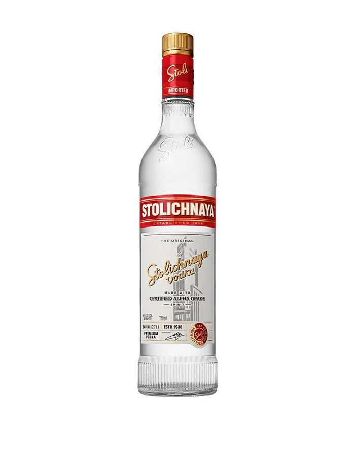 Stoli® Premium With Bottle Sweater And Gloves Vodka