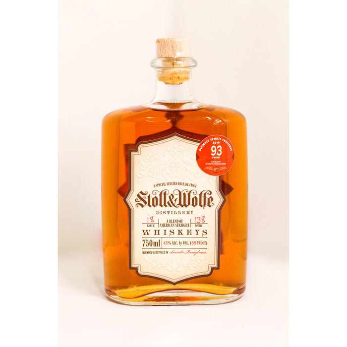 Stoll & Wolfe Straight Bourbon and Rye Blend Whiskey