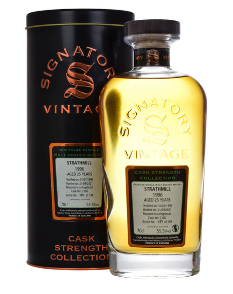 Strathmill 25 Year Old (D.1996, B.2022) Signatory Vintage Scotch Whisky | 700ML at CaskCartel.com