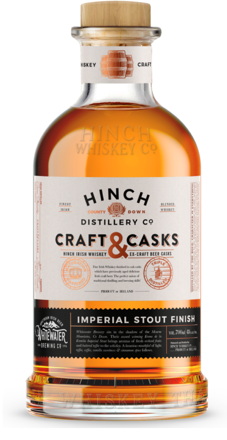 Hinch Craft & Casks Imperial Stout Finish Irish Whiskey | 700ML at CaskCartel.com