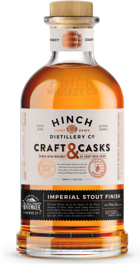 Hinch Craft & Casks Imperial Stout Finish Irish Whiskey | 700ML