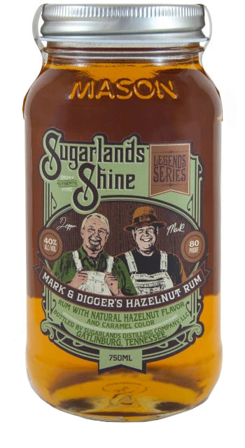 Sugarlands Mark & Digger’s Hazelnut Rum - CaskCartel.com