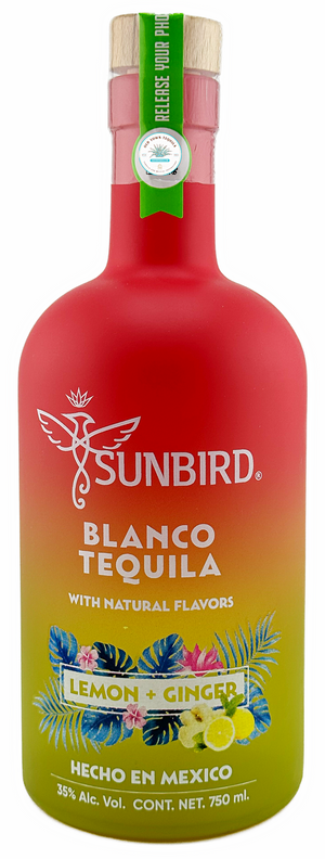 Sunbird Blanco Infused with Lemon+Ginger Flavor Tequila at CaskCartel.com