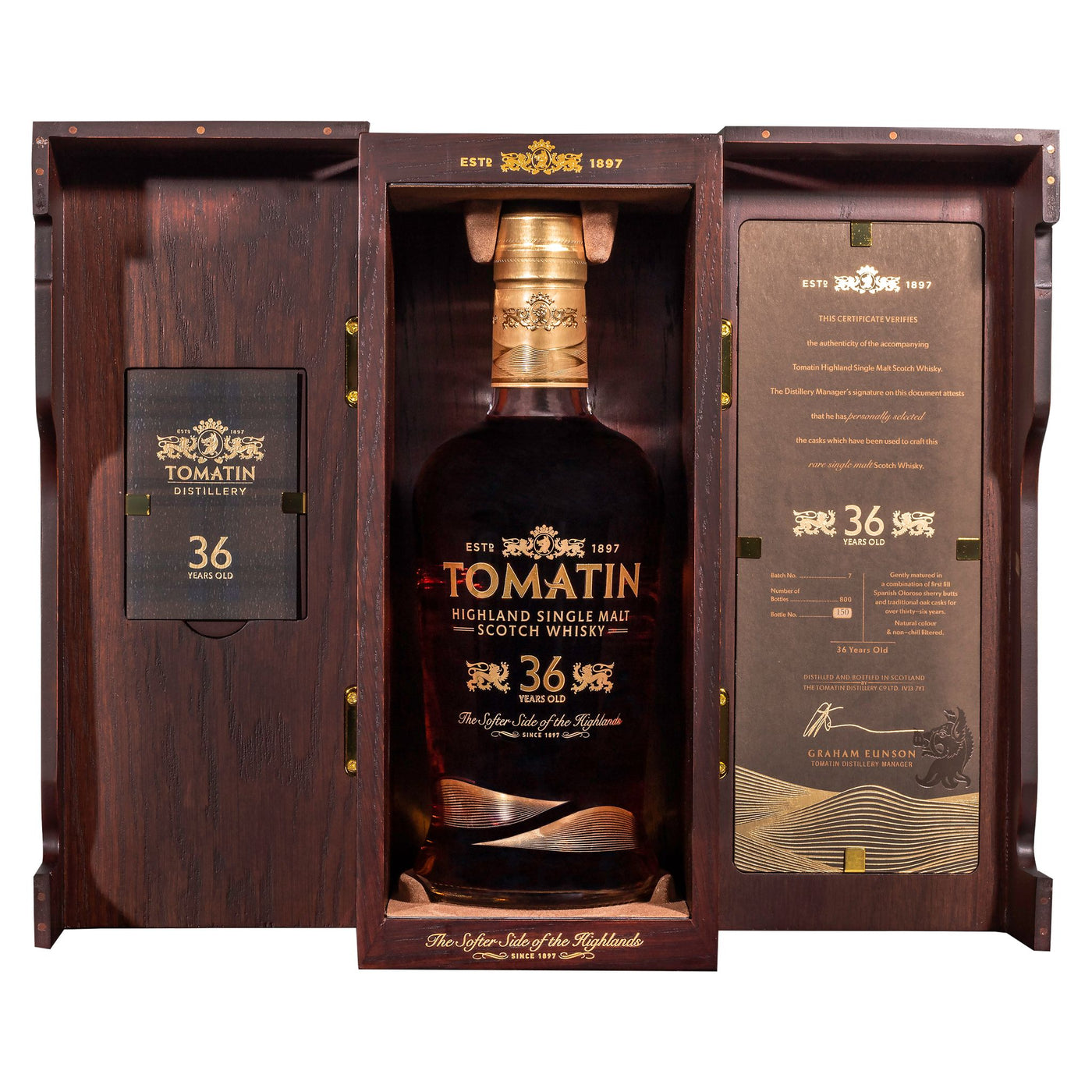 7 Scotch at Batch BUY] Highland Malt Whisky Tomatin Year 36 Old Rare Casks | Single No. |
