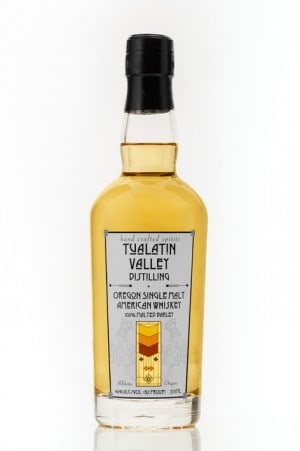 Tualatin Valley Distilling Oregon Single Malt Whiskey