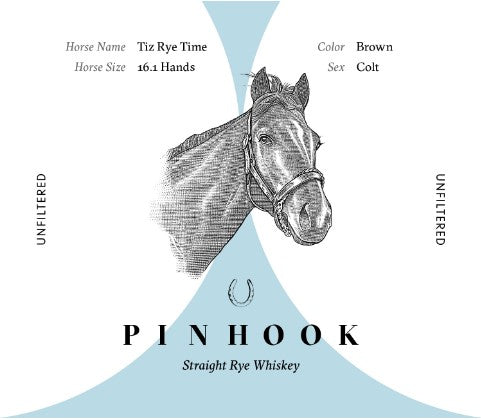 Pinhook Vertical Series 'Tiz Rye Time' 6 Year Old Unfiltered Straight Rye Whiskey