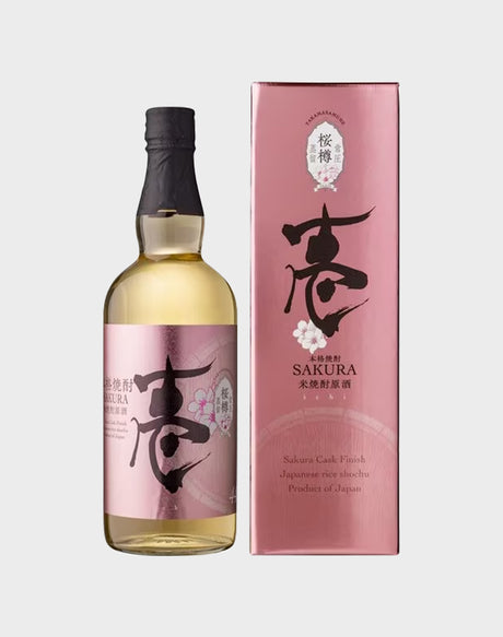 Takamasamune “Ichi” Sakura Cask Finish Rice Shochu | 700ML at CaskCartel.com