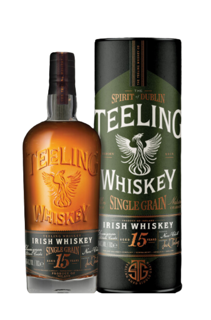 Teeling 15 Year Old Single Grain Irish Whiskey | 700ML